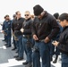 USS Ross Sailors conduct small arms shoot
