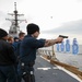 USS Ross Sailors conduct small arms shoot