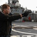 USS Ross Sailors conduct small arms shoot