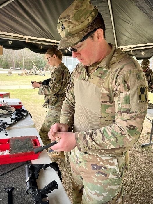 Army Reserve Soldiers Compete in USAMU Small Arms Competition