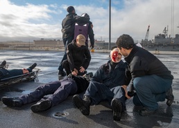 Mass casualty training evolution