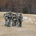 Fort McCoy Cold-Weather Operations Course students practice ahkio sled use