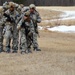 Fort McCoy Cold-Weather Operations Course students practice ahkio sled use