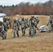 Fort McCoy Cold-Weather Operations Course students practice ahkio sled use