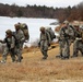 Fort McCoy Cold-Weather Operations Course students practice ahkio sled use