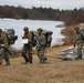 Fort McCoy Cold-Weather Operations Course students practice ahkio sled use