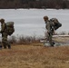 Fort McCoy Cold-Weather Operations Course students practice ahkio sled use