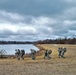 Fort McCoy Cold-Weather Operations Course students practice ahkio sled use