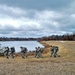 Fort McCoy Cold-Weather Operations Course students practice ahkio sled use