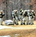 Fort McCoy Cold-Weather Operations Course students practice ahkio sled use