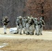 Fort McCoy Cold-Weather Operations Course students practice ahkio sled use