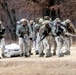 Fort McCoy Cold-Weather Operations Course students practice ahkio sled use