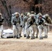 Fort McCoy Cold-Weather Operations Course students practice ahkio sled use