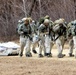 Fort McCoy Cold-Weather Operations Course students practice ahkio sled use