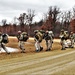 Fort McCoy Cold-Weather Operations Course students practice ahkio sled use