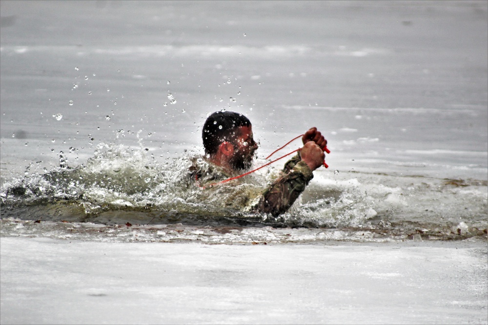 CWOC class 22-05 students jump in for cold-water immersion training