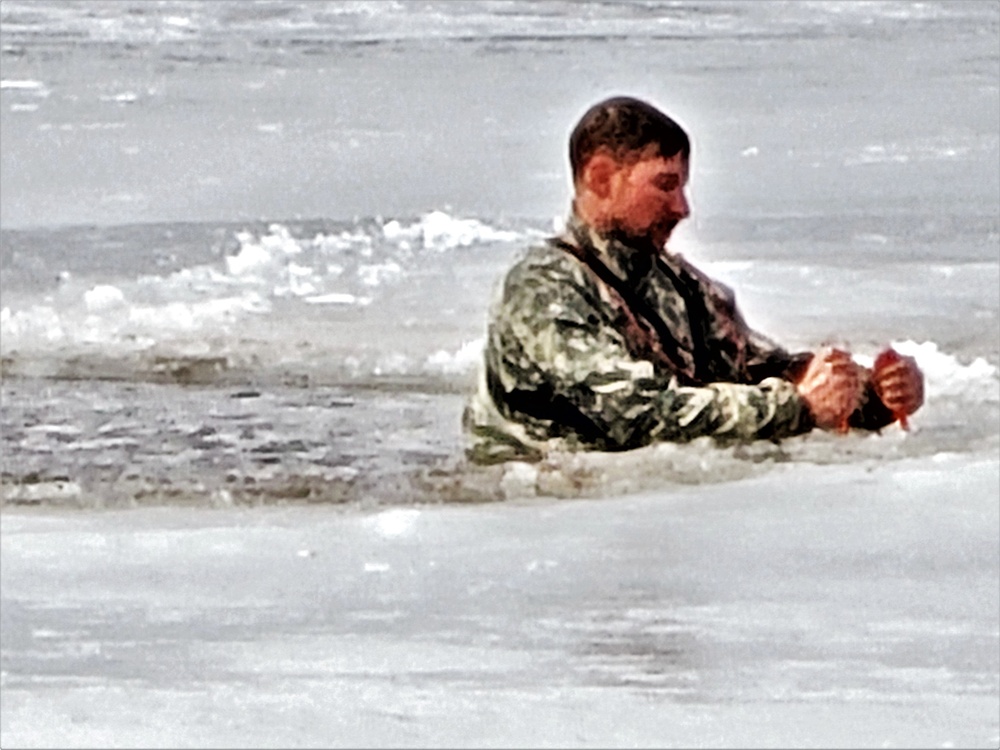 CWOC class 22-05 students jump in for cold-water immersion training