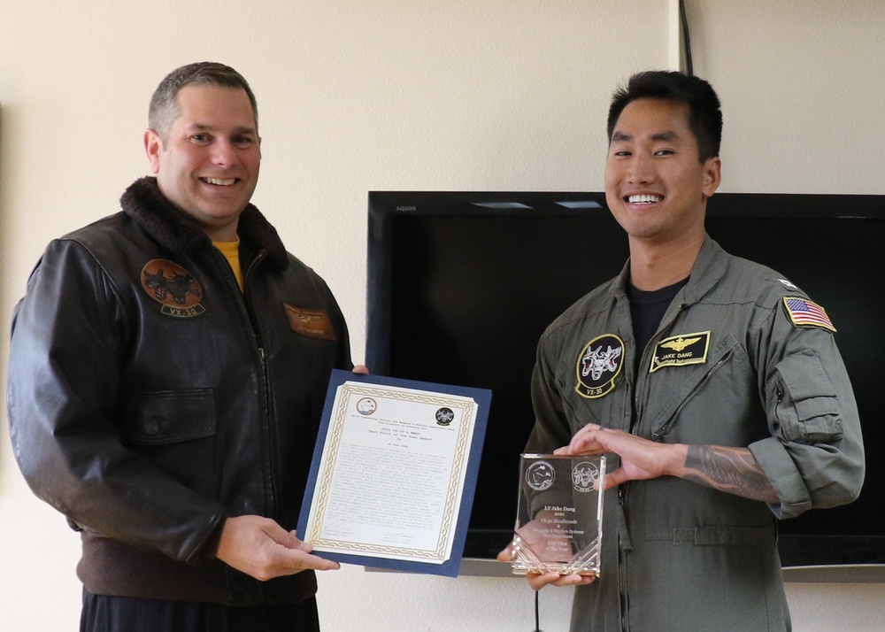 Lt Jake Dang named 2021 Test Pilot of the Year