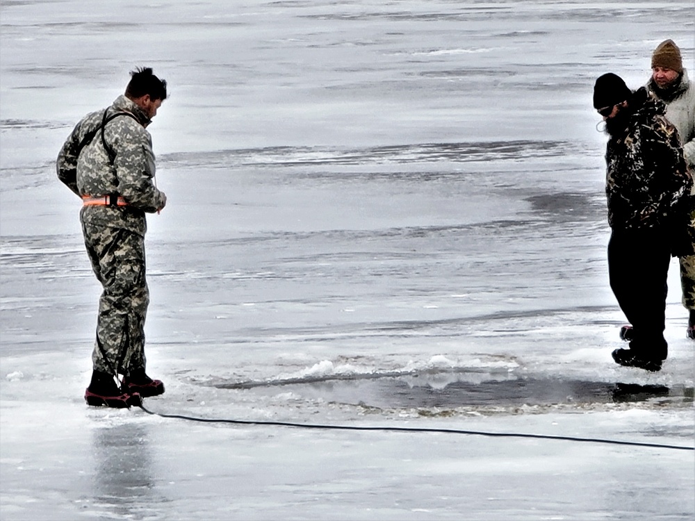 CWOC class 22-05 students jump in for cold-water immersion training