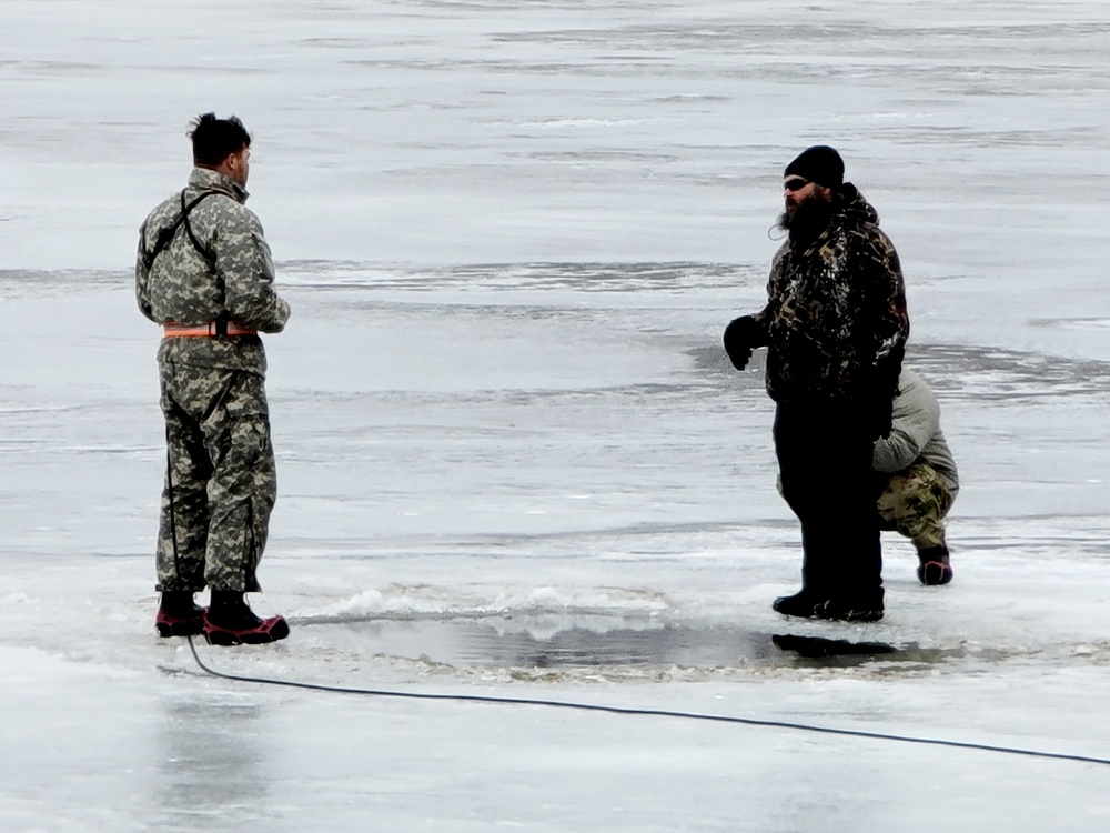 CWOC class 22-05 students jump in for cold-water immersion training