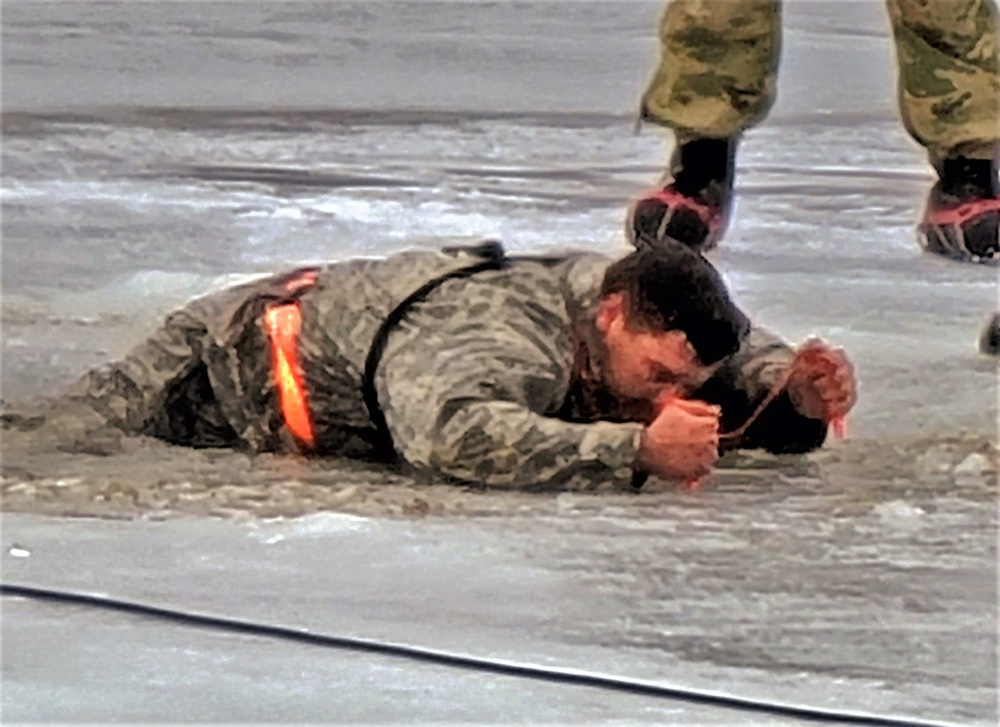 CWOC class 22-05 students jump in for cold-water immersion training