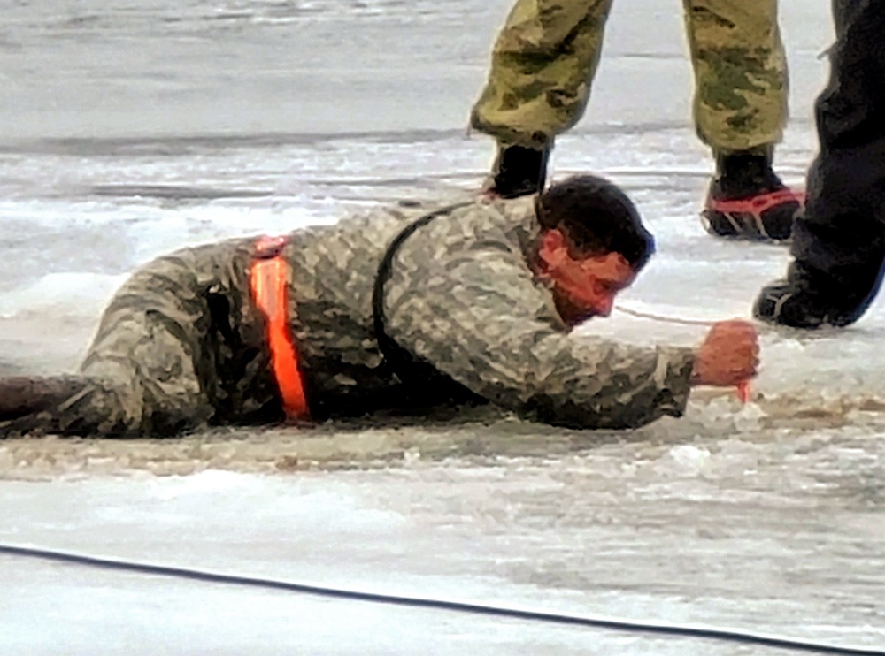 CWOC class 22-05 students jump in for cold-water immersion training