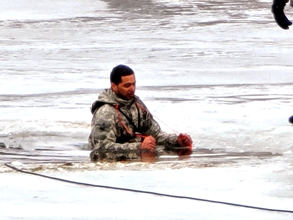 CWOC class 22-05 students jump in for cold-water immersion training