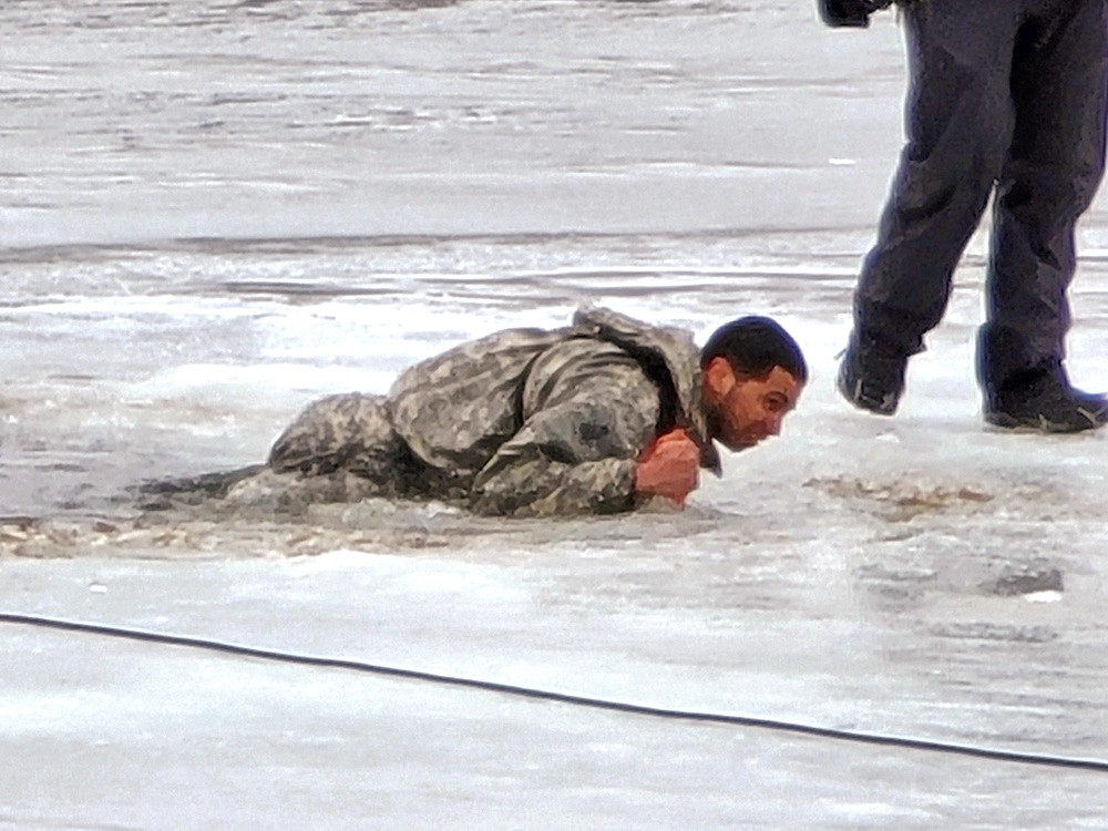 CWOC class 22-05 students jump in for cold-water immersion training