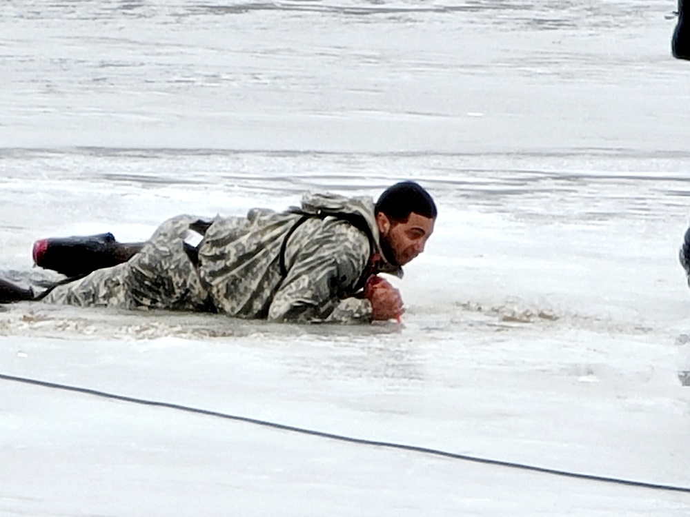 CWOC class 22-05 students jump in for cold-water immersion training