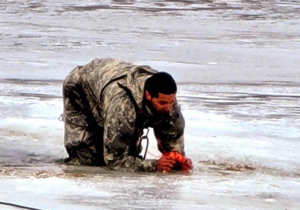 CWOC class 22-05 students jump in for cold-water immersion training