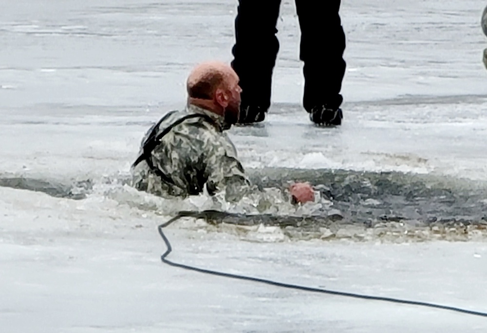 CWOC class 22-05 students jump in for cold-water immersion training