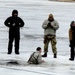 CWOC class 22-05 students jump in for cold-water immersion training at Fort McCoy