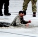 CWOC class 22-05 students jump in for cold-water immersion training at Fort McCoy