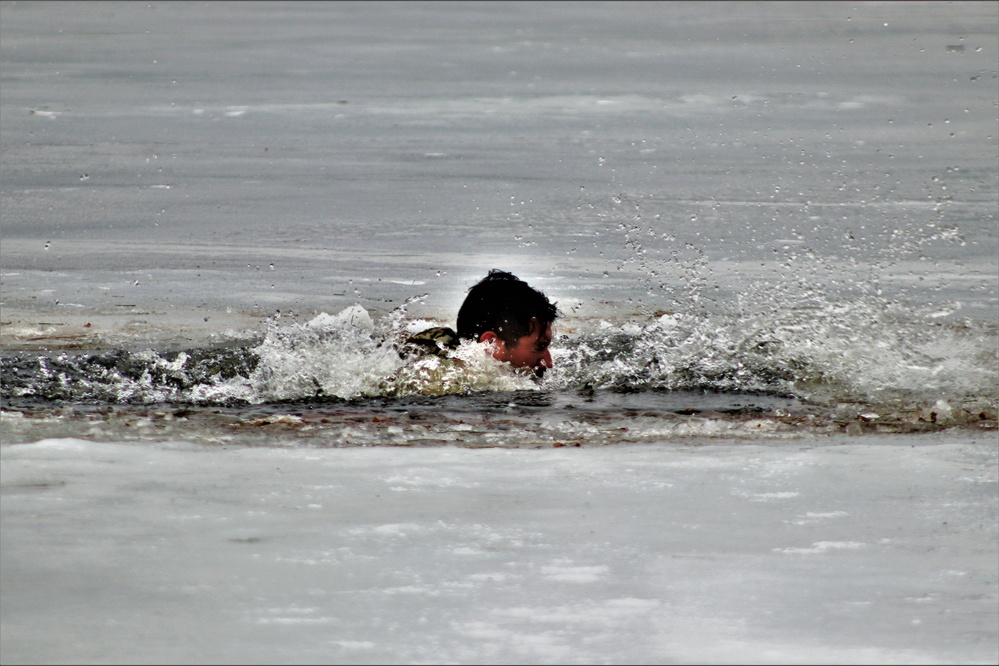 CWOC class 22-05 students jump in for cold-water immersion training