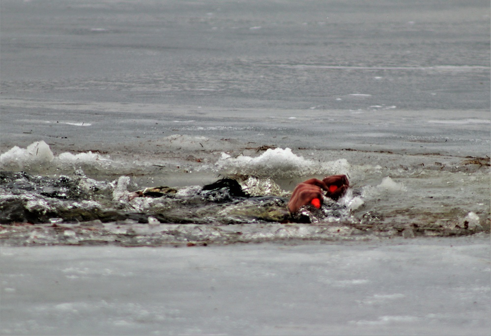 CWOC class 22-05 students jump in for cold-water immersion training