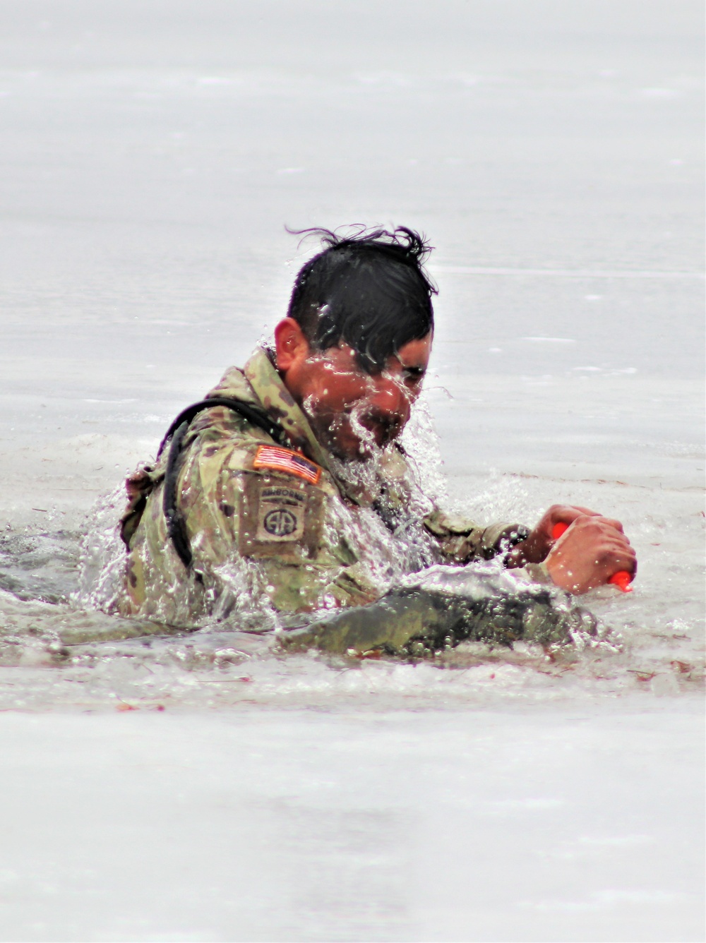 CWOC class 22-05 students jump in for cold-water immersion training