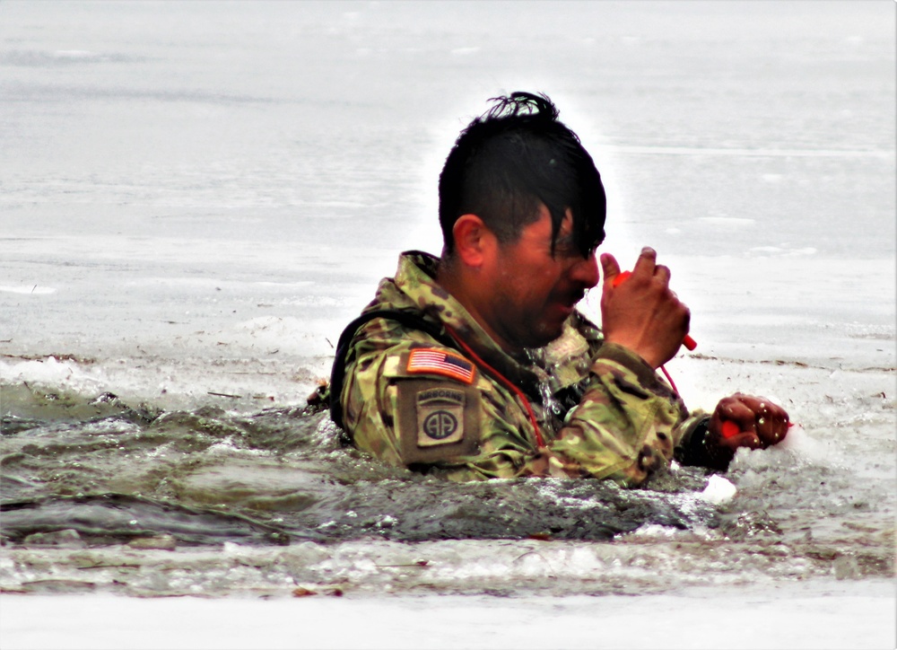 CWOC class 22-05 students jump in for cold-water immersion training