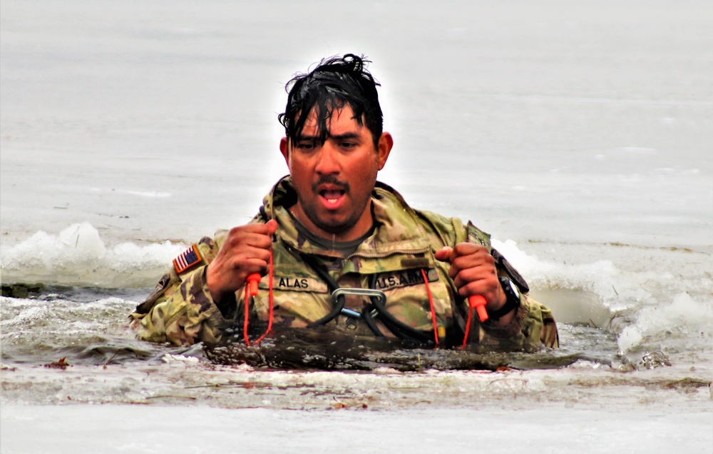 CWOC class 22-05 students jump in for cold-water immersion training