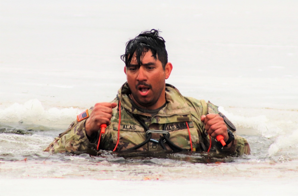 CWOC class 22-05 students jump in for cold-water immersion training