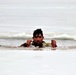 CWOC class 22-05 students jump in for cold-water immersion training at Fort McCoy