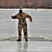 CWOC class 22-05 students jump in for cold-water immersion training at Fort McCoy