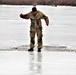 CWOC class 22-05 students jump in for cold-water immersion training at Fort McCoy