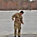 CWOC class 22-05 students jump in for cold-water immersion training at Fort McCoy