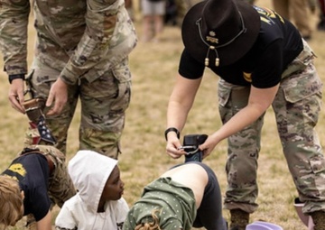 1st Cavalry Division hosts children’s spur ride