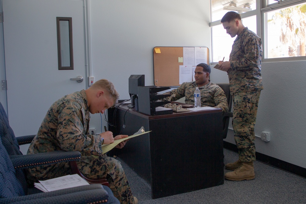 Here for the Combat Center's taxes