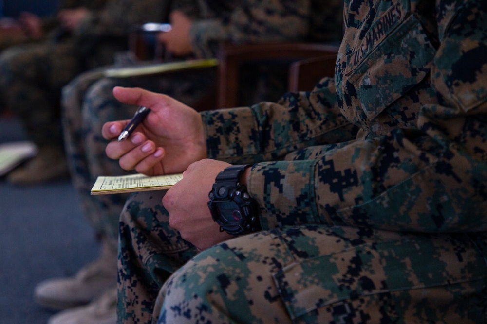 Here for the Combat Center's taxes