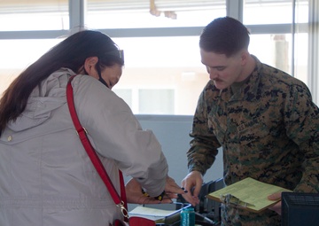 Here for the Combat Center's taxes