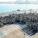 USS Carl Vinson (CVN 70) Sailors Participate in All-Hands Call