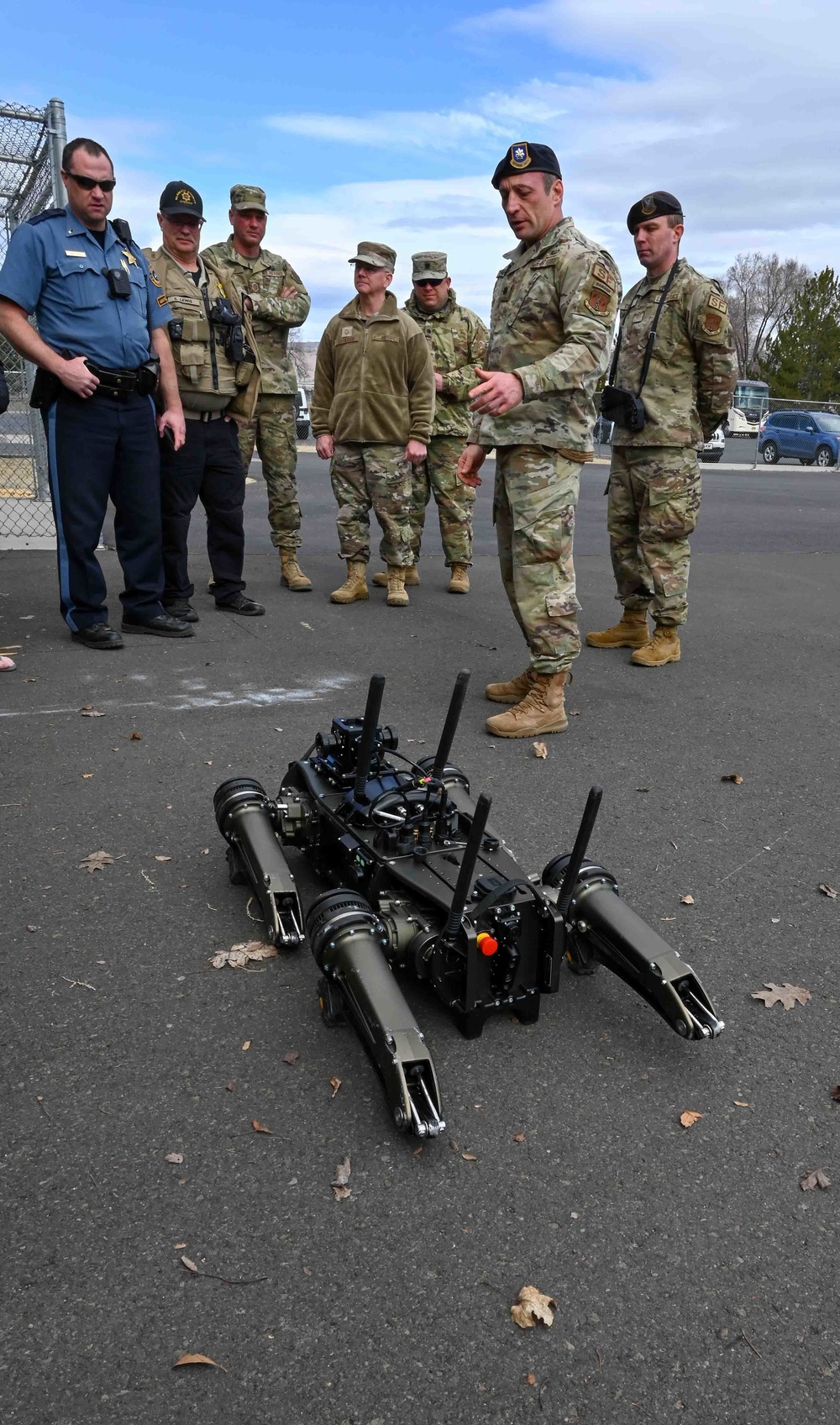 Security Forces hosts cutting edge law enforcement technology