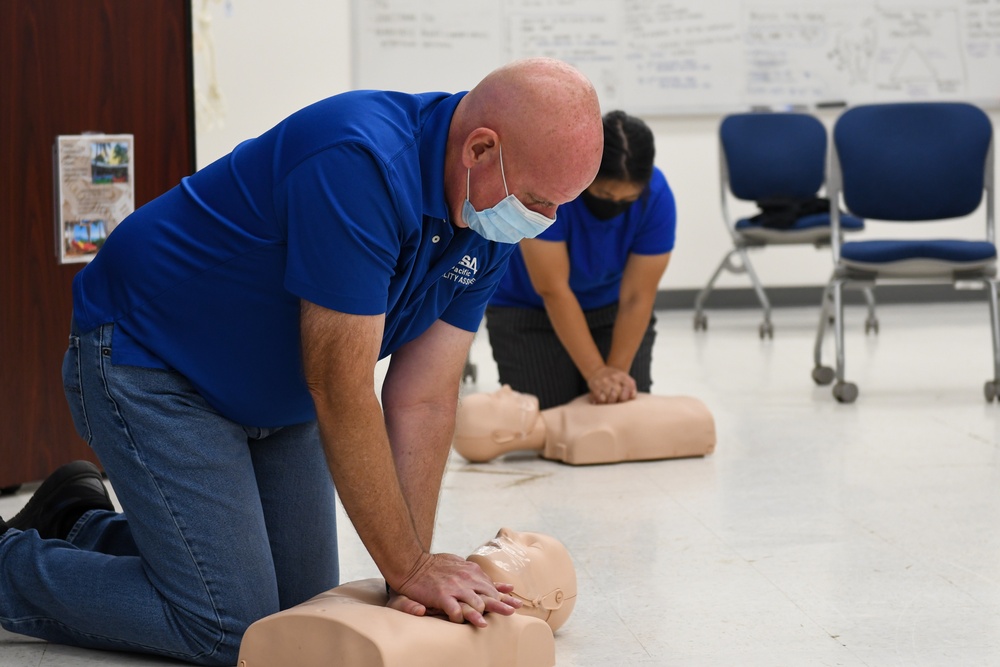 CPR AED Course at Navy Medicine Readiness and Training Command Pearl Harbor